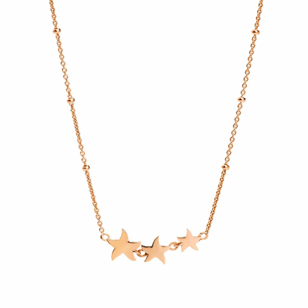 Stellina necklace in rose gold