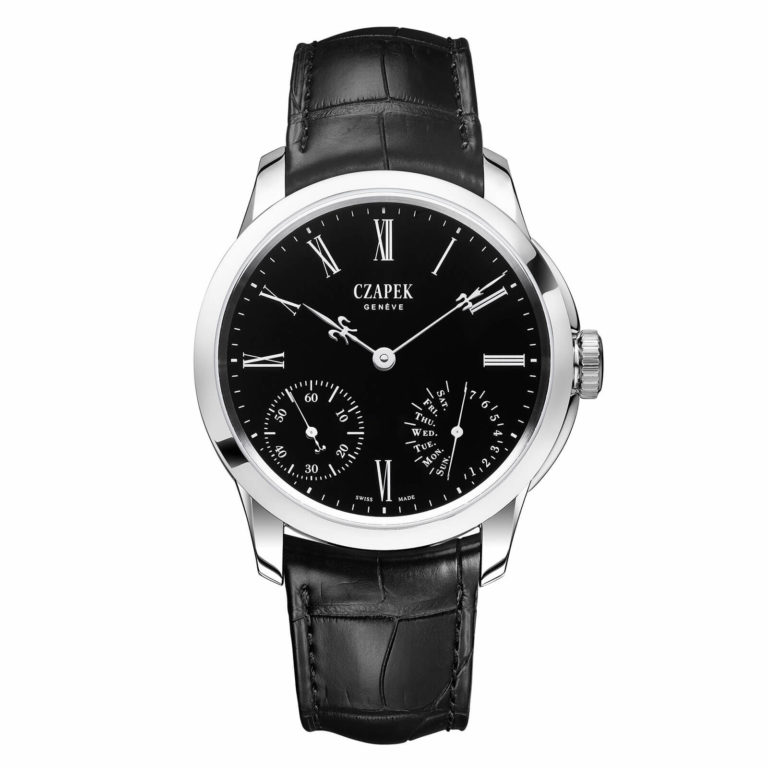 Czapek - Quai des Bergues Black Enamel S