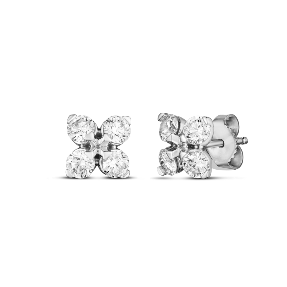 Love in Verona earrings with diamonds