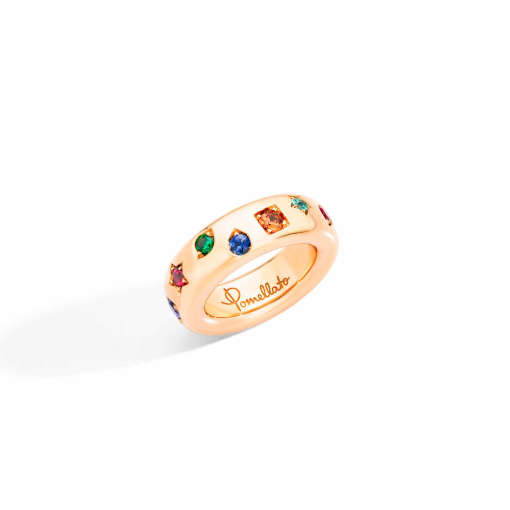Iconica rose gold ring