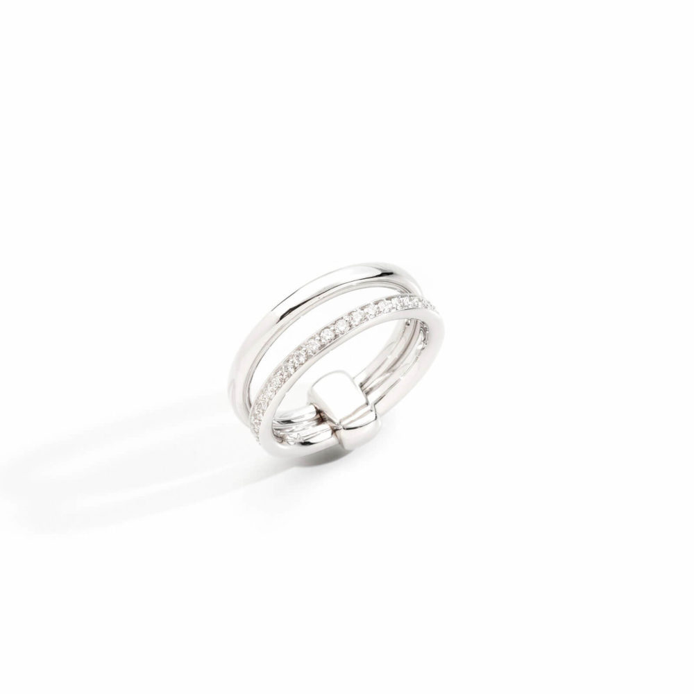 Bague Pomellato Together en or blanc