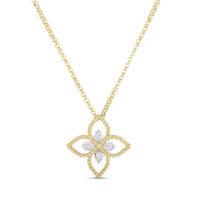 Roberto Coin - Princess Flower collier or rose