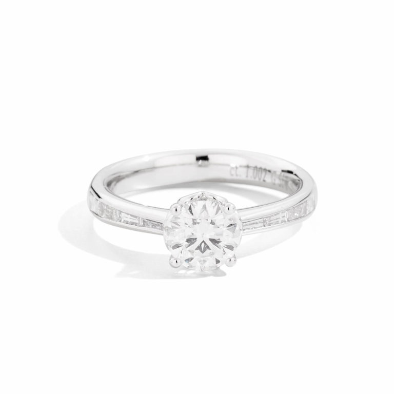 Recarlo - Solitaire Anniversary en or blanc