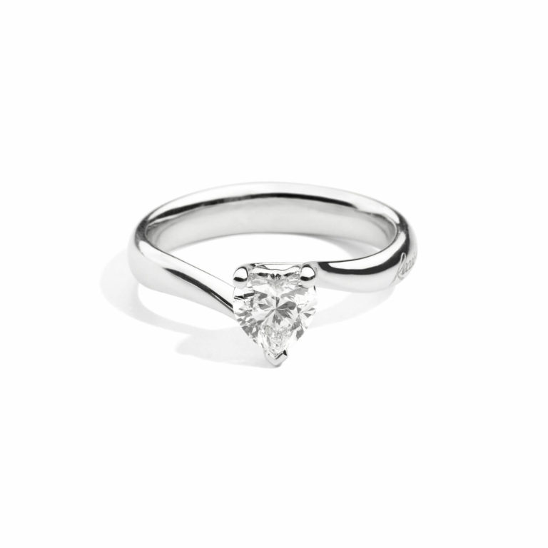 Recarlo - Anniversary Love white gold Solitaire ring