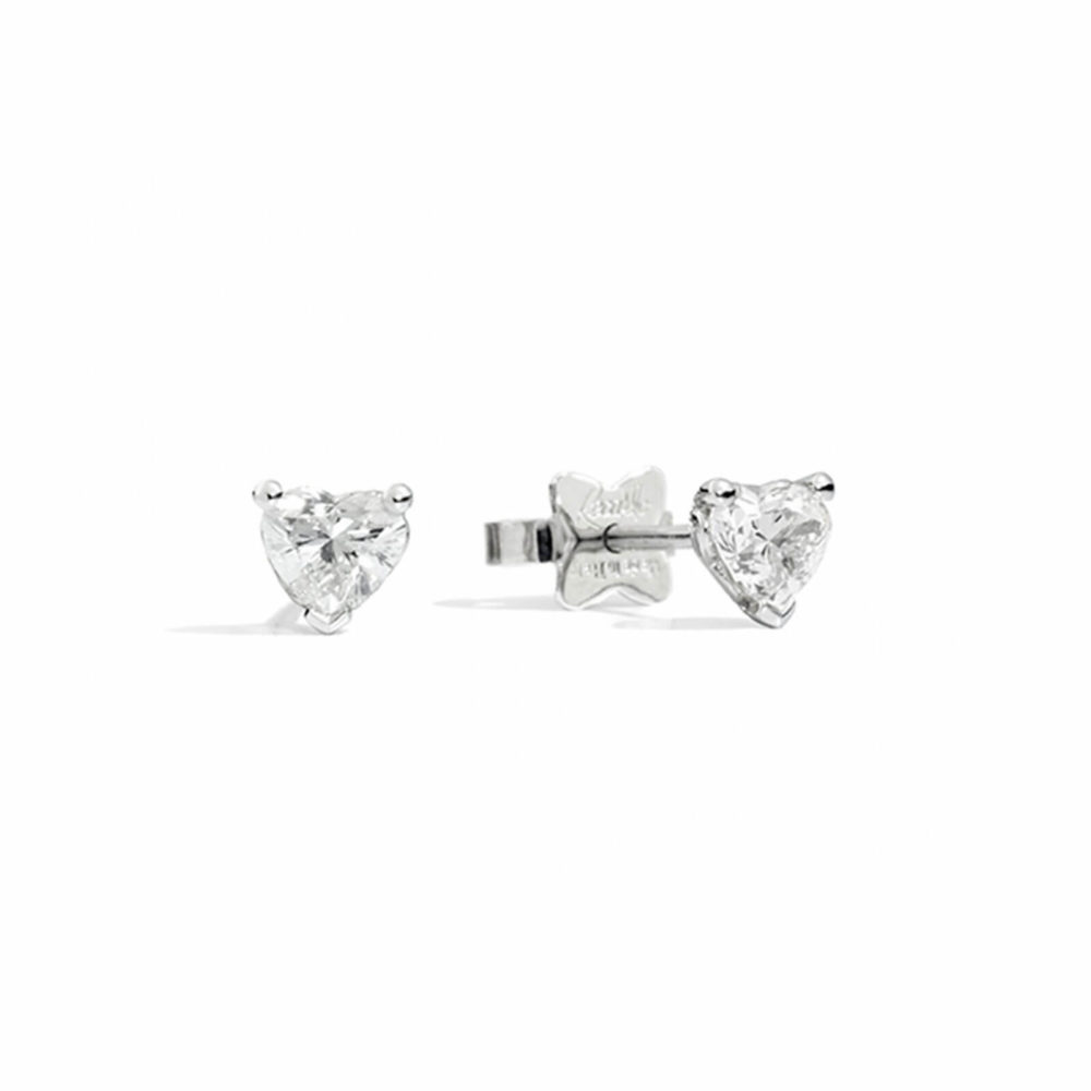 Boucles d’oreilles Anniversary Love en or blanc – 0.81ct