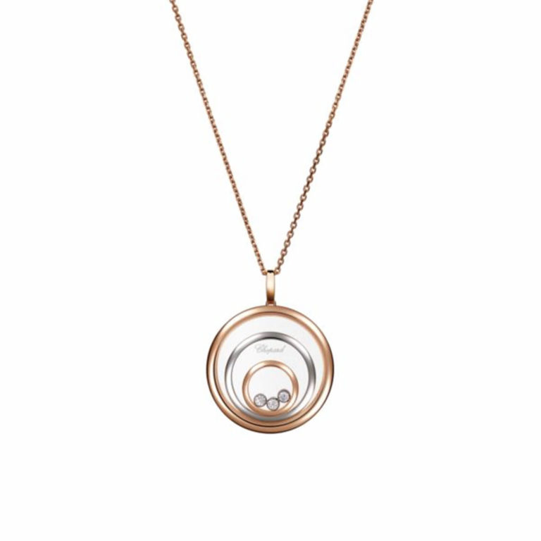 Chopard - Happy Spirit collier or rose