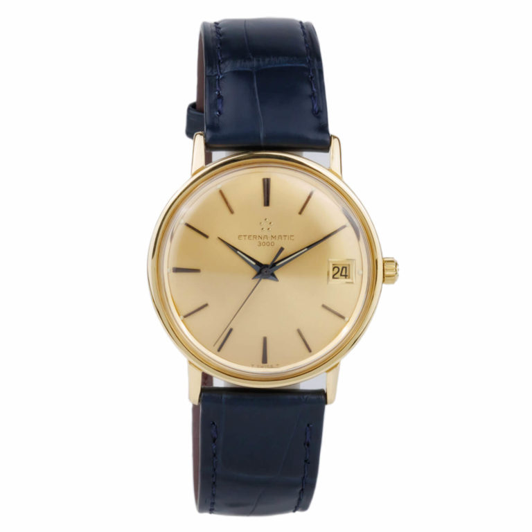 Eterna - Eterna-Matic Vintage automatique boitier 34mm or jaune 750