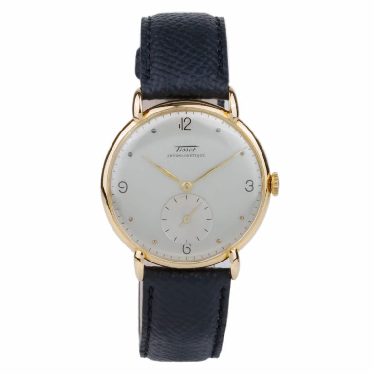 Tissot - Vintage manual movement case 33mm gold 750