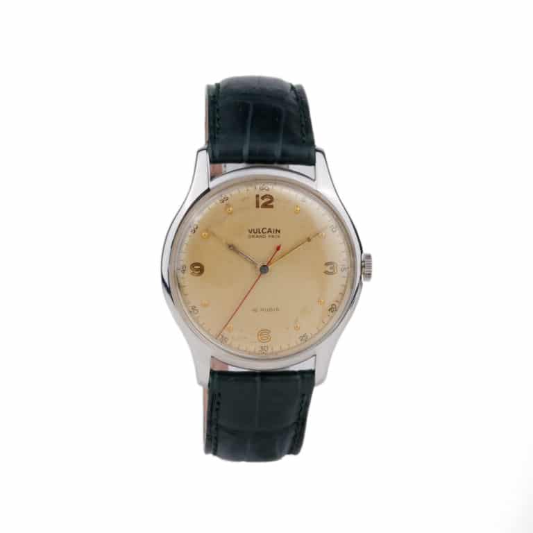 Montre Vintage - Vulcain « Grand Prix » remontage manuel boitier 34mm