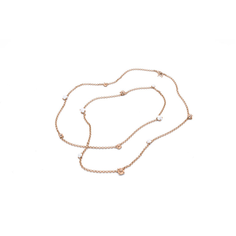 Mattioli - Eve_R, sautoir en or rose