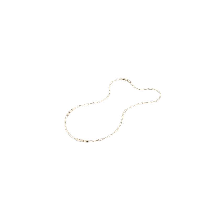 Vhernier - Calla Media, 750 rose gold necklace set with 93 diamonds