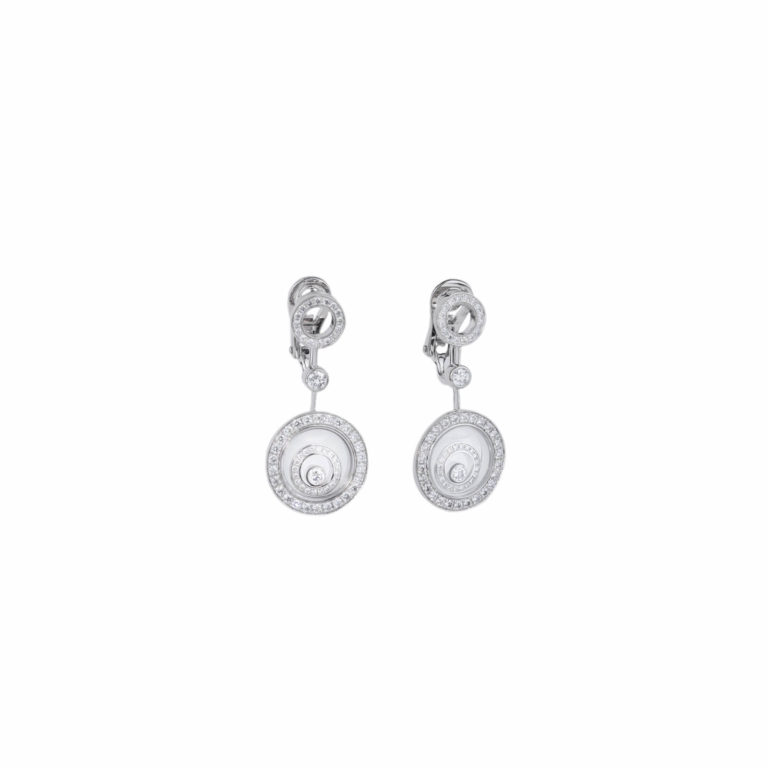 Chopard - Happy Spirit boucles d’oreilles pendantes serties de diamants