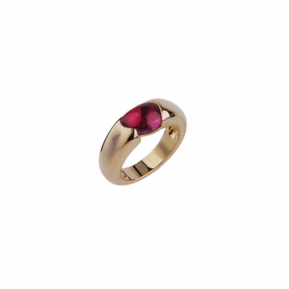 Sassi pink tourmaline ring