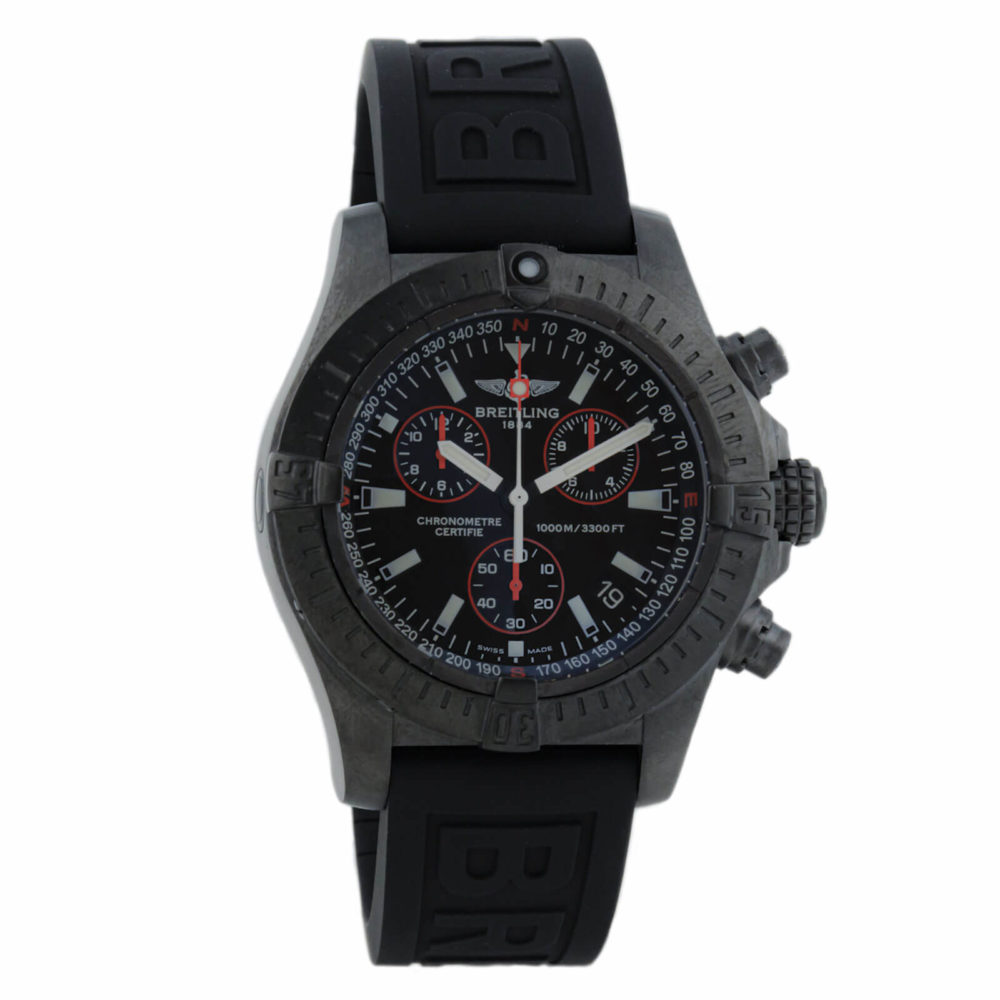 Seawolf Blacksteel chronographe 45mm