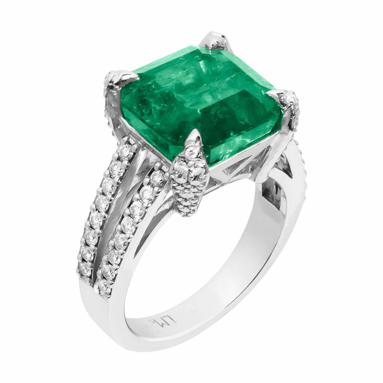 Lionel Meylan Créations - Emerald Ring