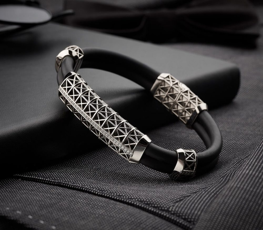 Giberg Bracelet noir – Edition or blanc 750