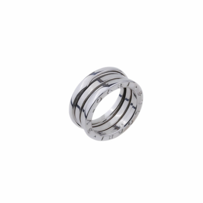 Bulgari - B.zero1 Ring 3 rows white gold 750