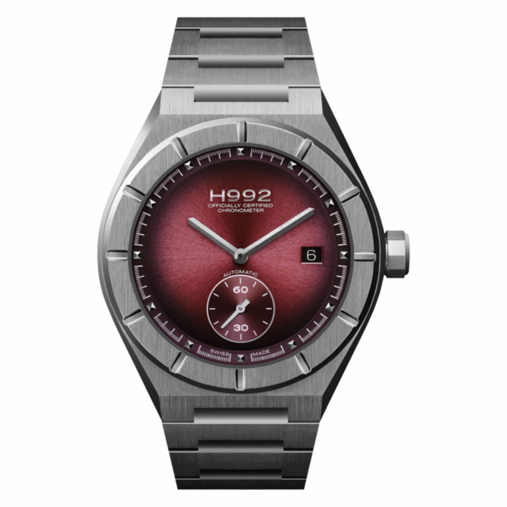 H1 Burgundy & Silver