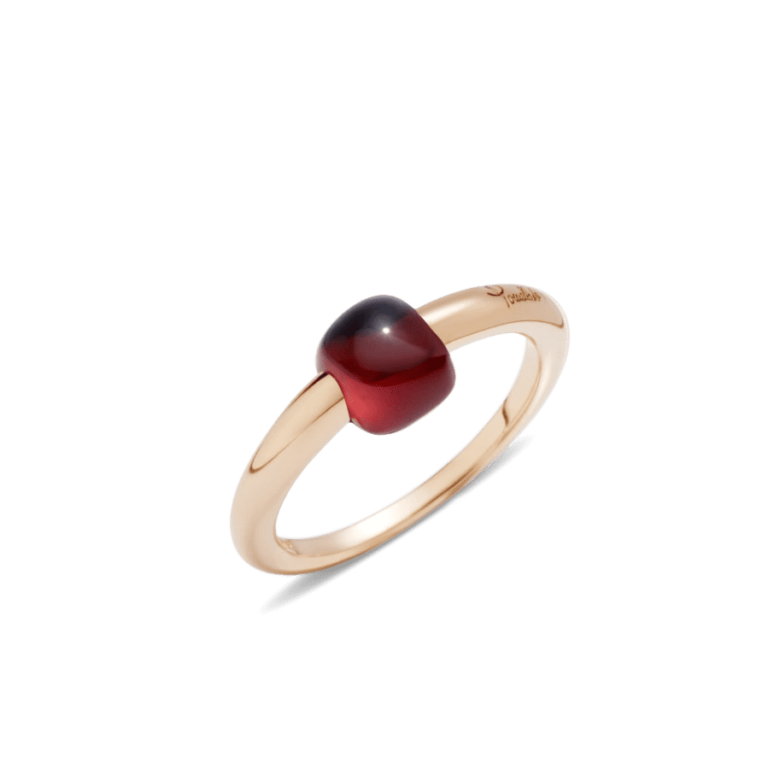 Pomellato - RESERVEE – Bague M’Ama Non M’Ama – Grenat cabochon