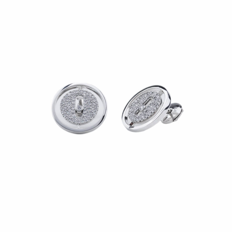 Messika - « Lucky Move » boucles d’oreilles pavées de diamants