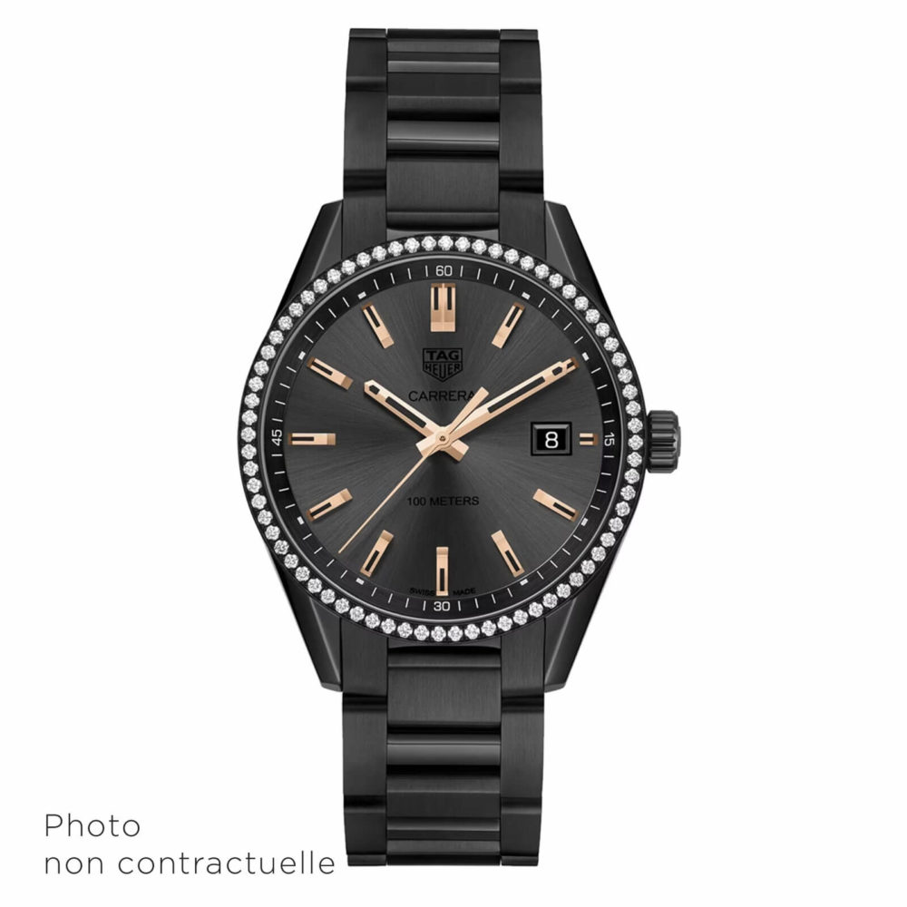 Carrera 39mm PVD quartz