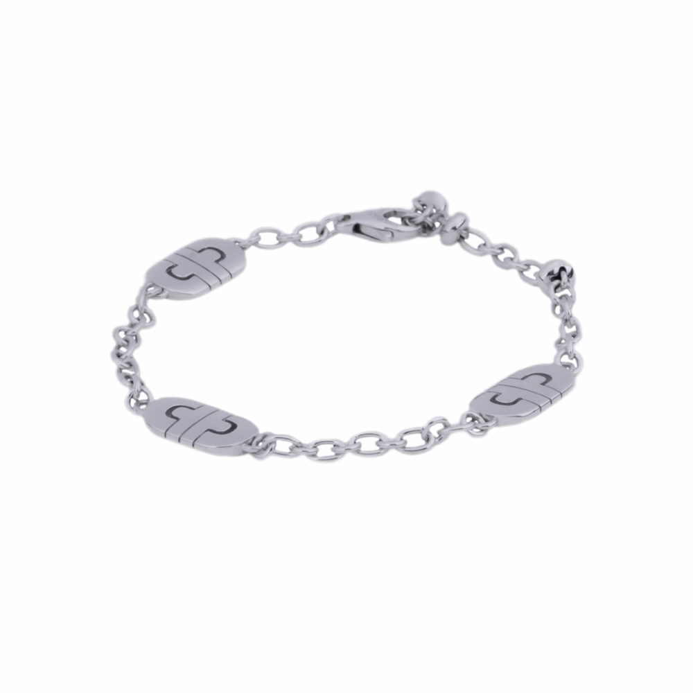 Parentesi bracelet or blanc