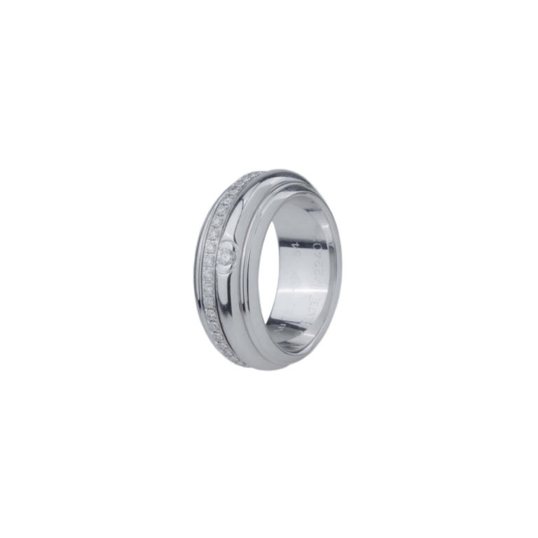 Piaget - Possession bague or blanc avec diamants
