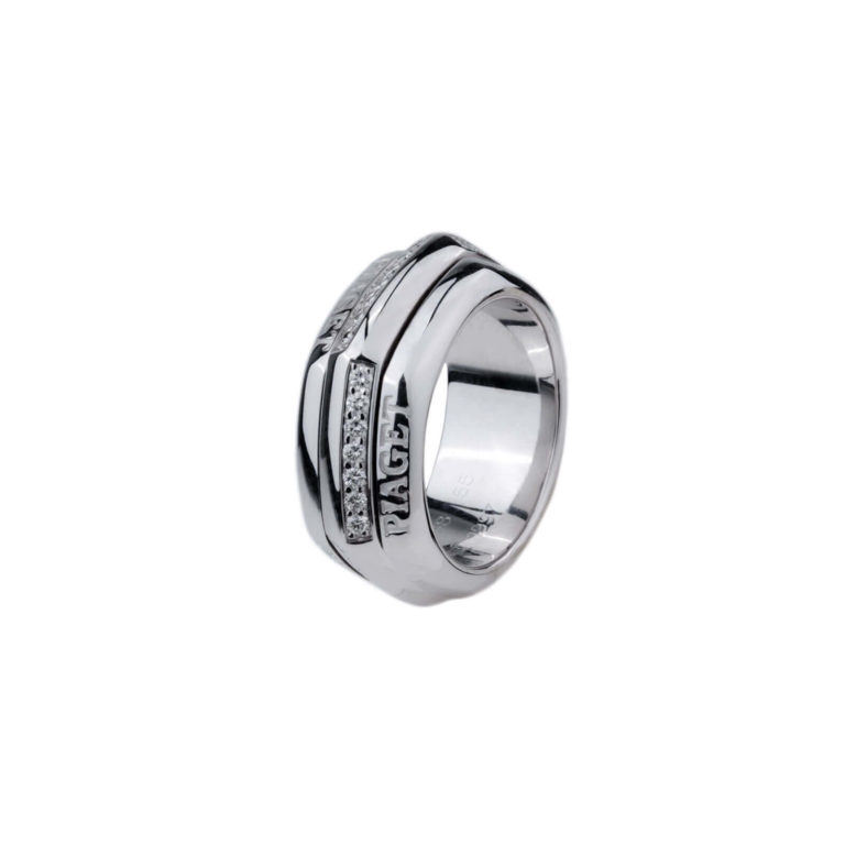 Piaget - Possession bague or blanc avec diamants