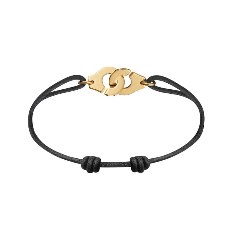 Bracelet on cord Handcuffs R12