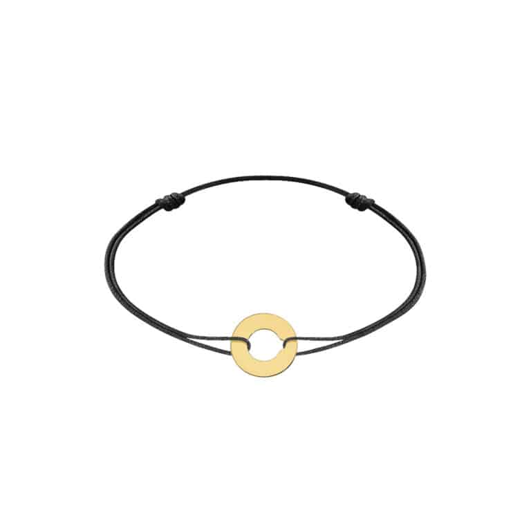 Dinh Van - Bracelet sur cordon Cible petit modèle