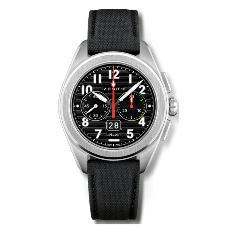 Zenith - Pilot Big Date Flyback – Acier – 42.5 mm
