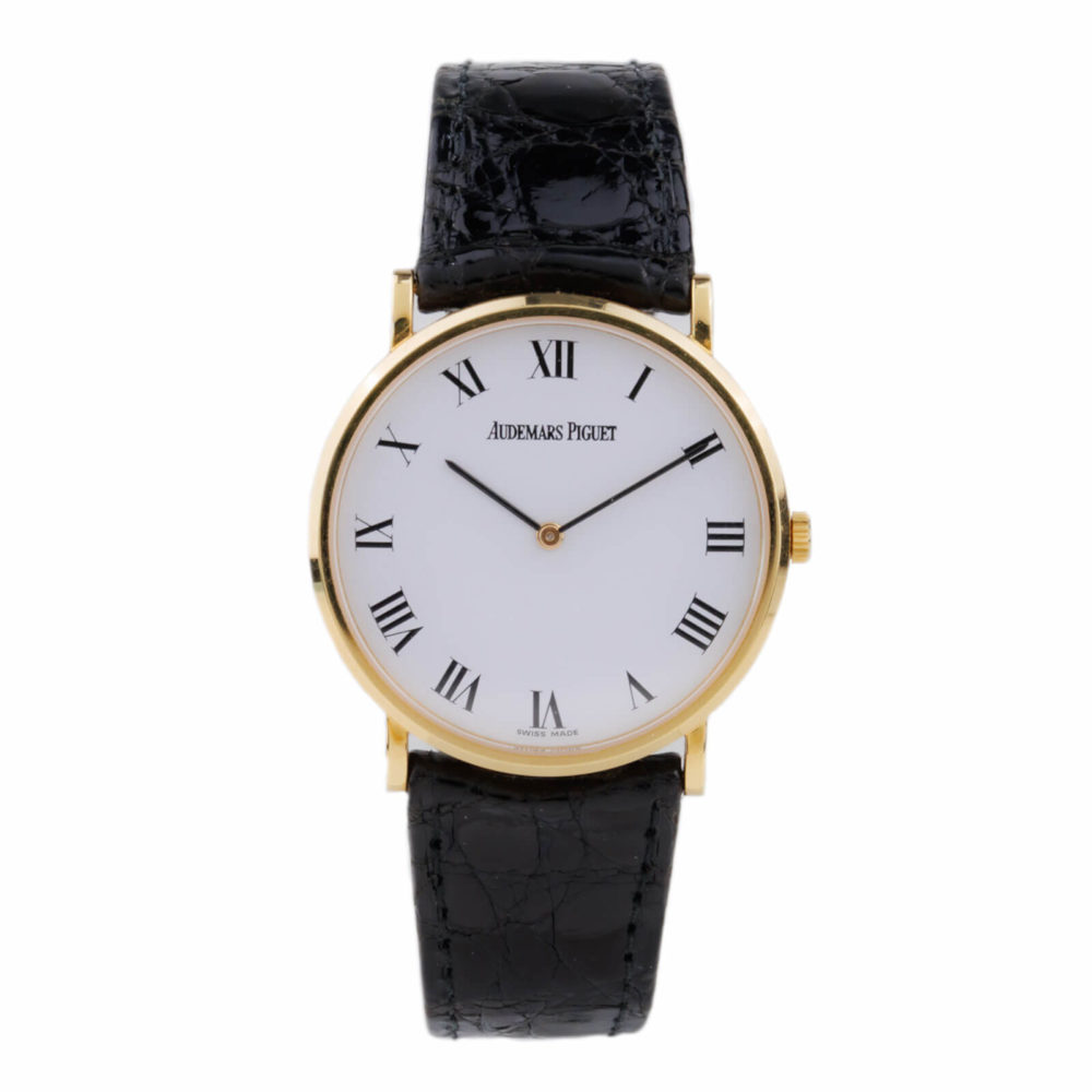 Boitier or jaune calibre AP2080 à remontage manuel