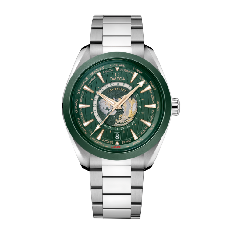 OMEGA - Aqua Terra 150m co-axial master chronometer GMT Worldtimer – 43mm