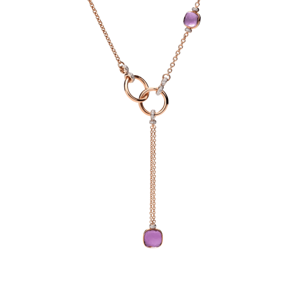 Nudo lariat necklace