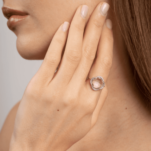 Morganne Bello bague améthyste diamants 3031YB138D lionel meylan vevey lausanne
