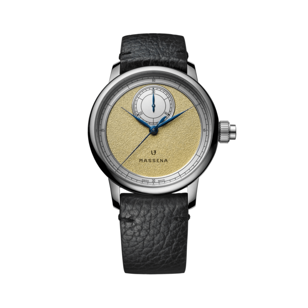 Excellence – Chronographe Monopoussoir Louis Erard x Massena LAB Gold