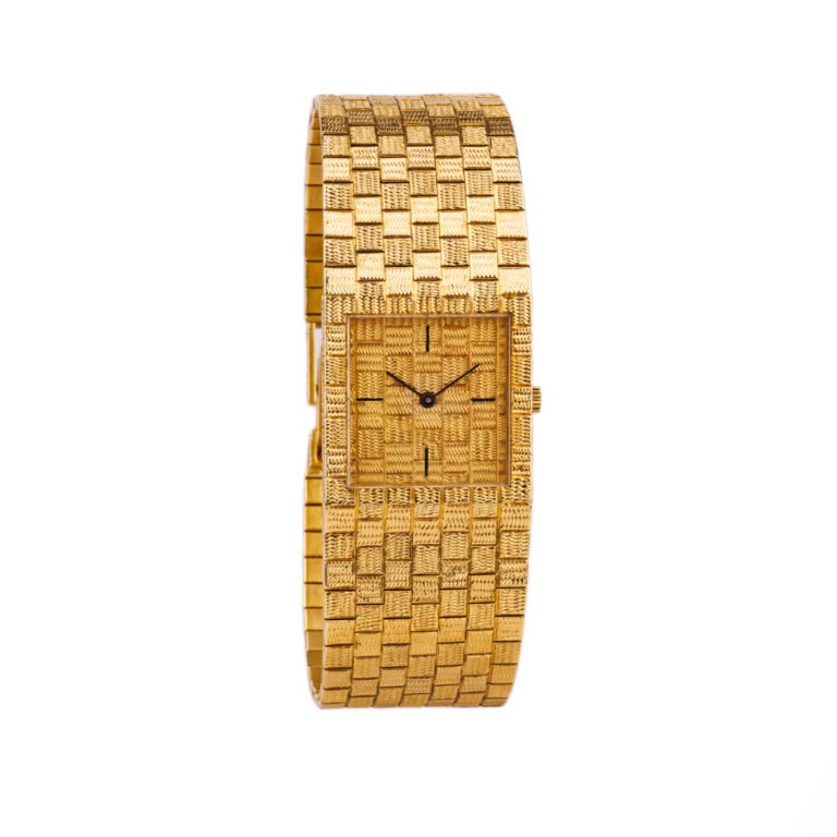Piaget - Vintage yellow gold watch ultra flat manual movement