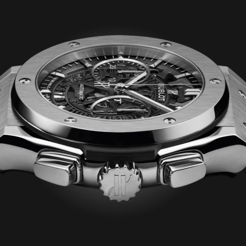 Hublot Classic fusion aerofusion chronograph titanium 525.NX.0170.RX horlogerie lionel meylan vevey lausanne