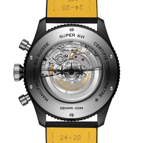 Breitling Super AVI B04 Chronograph GMT SB04451A1B1X1 Horlogerie Lionel Meylan Vevey Lausanne