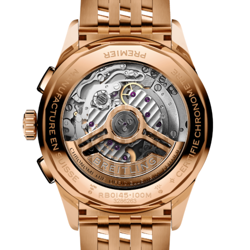 Breitling Premier B01 RB0145371G1R1 Or rouge horlogerie lionel meylan vevey lausanne