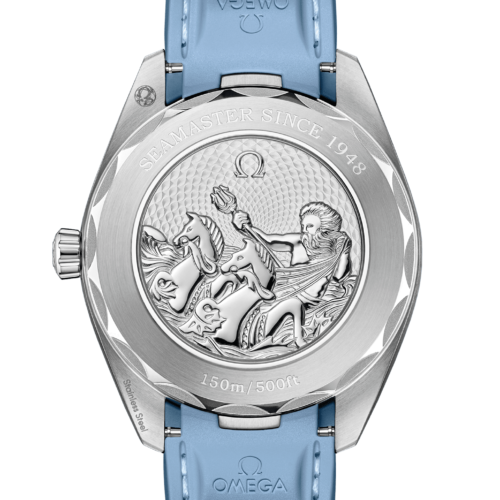 omega seamaster aqua terra summer blue 150m 220.12.41.21.03.008 horlogerie lionel meylan vevey lausanne