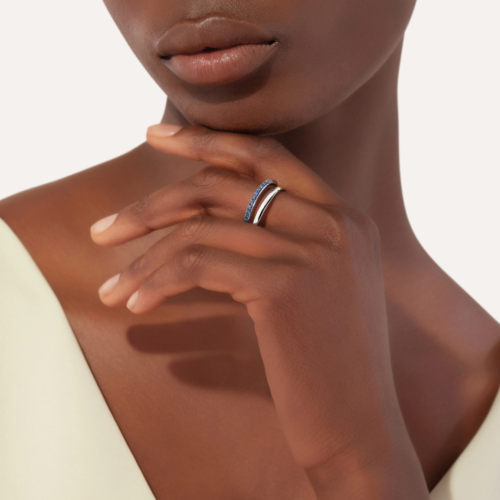 Pomellato together or blanc saphir PAC01000O2BWRZA0053 joaillerie lionel meylan vevey lausanne