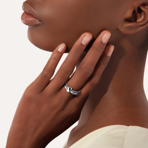 Pomellato together or blanc saphir PAC01000O2BWRZA0053 joaillerie lionel meylan vevey lausanne