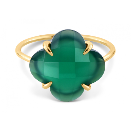 Morganne Bello bague agate verte 7031PB185 joaillerie lionel meylan vevey lausanne