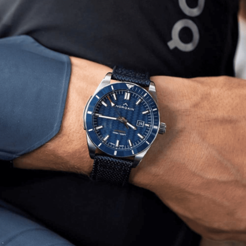 Norqain Adventure sport blue N1000C02A/A101 horlogerie lionel meylan vevey lausanne