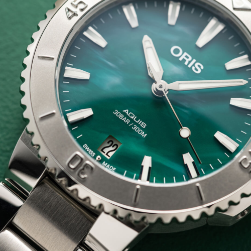 Oris Aquis bracenet 0173377304137 horlogerie lionel meylan vevey lausanne