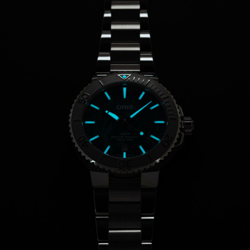 Oris Aquis bracenet 0173377304137 horlogerie lionel meylan vevey lausanne