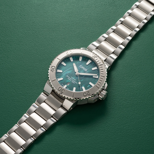 Oris Aquis bracenet 0173377304137 horlogerie lionel meylan vevey lausanne