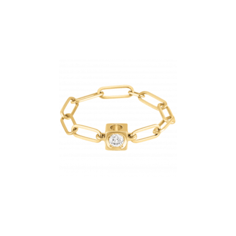 Dinh Van - Le Cube Diamant chain ring
