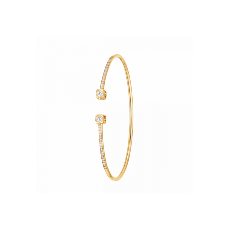 Dinh Van - Bracelet Le Cube Diamant moyen modèle